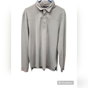 Travis Mathew Gray Polo Shirt